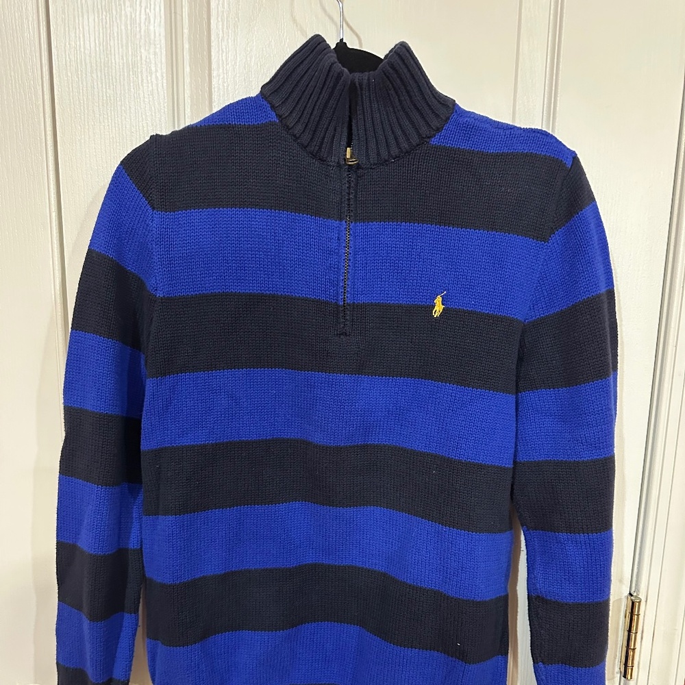 Polo by Ralph Lauren Boys Quarter Zip Sweater